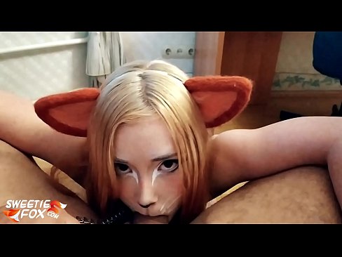 ❤️ E folo e Kitsune le titi ma le cum i lona gutu ❤️ Vitio fa'ata'ita'i ️❤